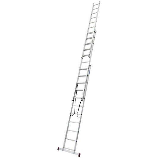 Krause CORDA multi-purpose ladder with three steps, 3x11 steps